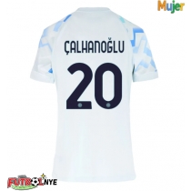 Camiseta Inter Milan Hakan Calhanoglu #20 Visitante Equipación para mujer 2025-26 manga corta